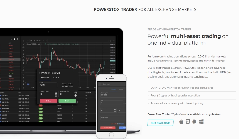 a trading platform